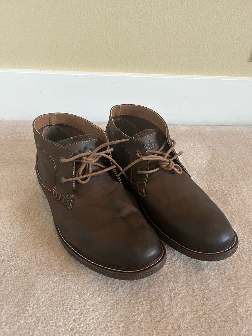 Dockers Brown Leather Chukka Boots Men’s 11.5M